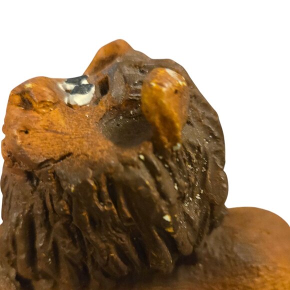 Vintage Lion Figurine AS IS 3 inch Zoo Wildlife Animal Figure - Picture 14 of 16